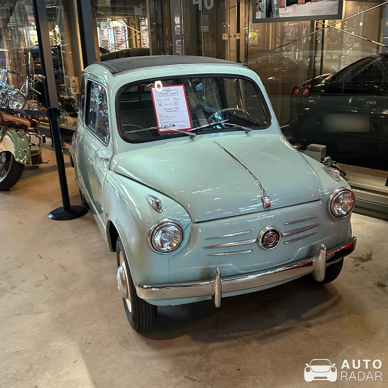 Fiat 600 D spotted in München