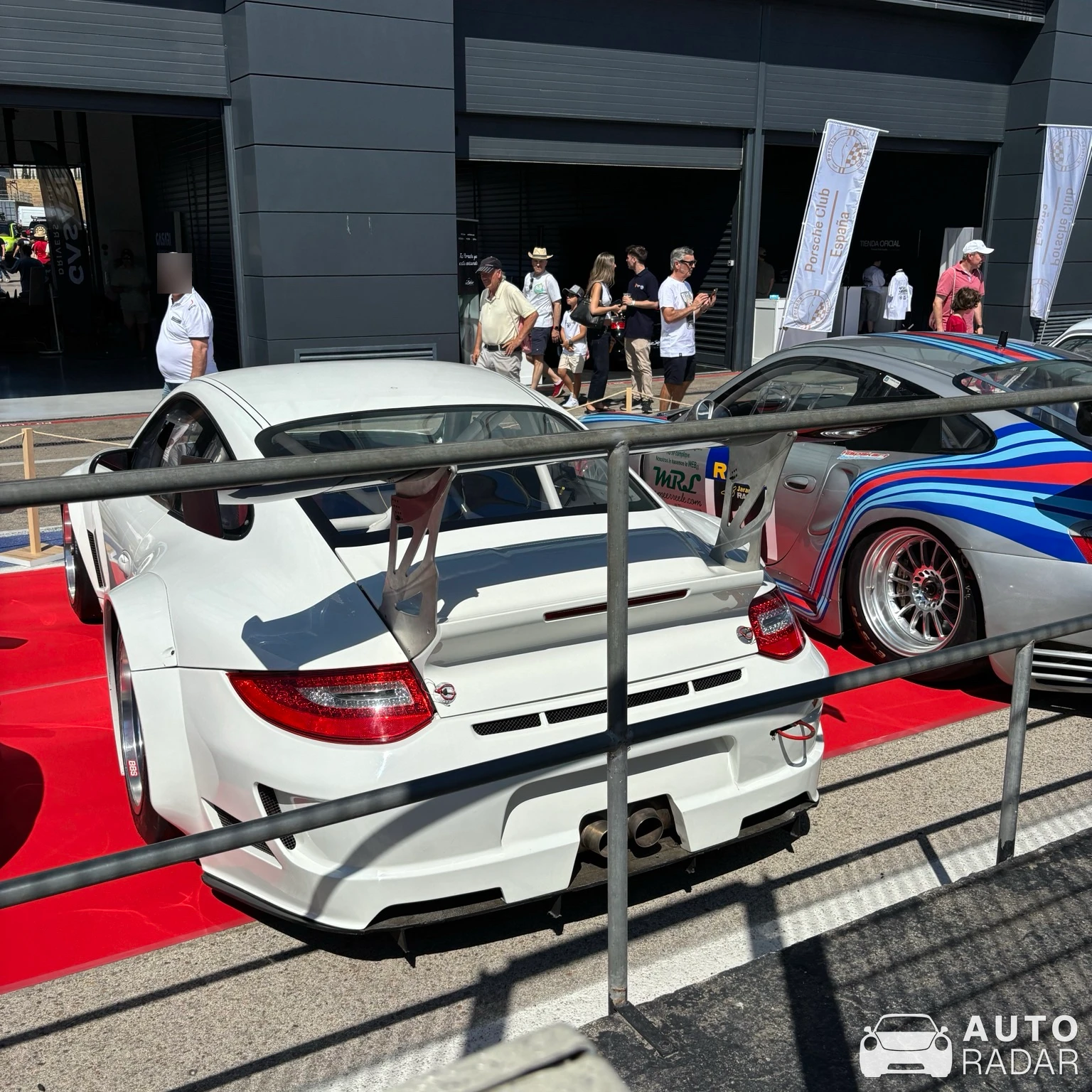 Porsche 997 GT3-R spotted in San Sebastián de los Reyes
