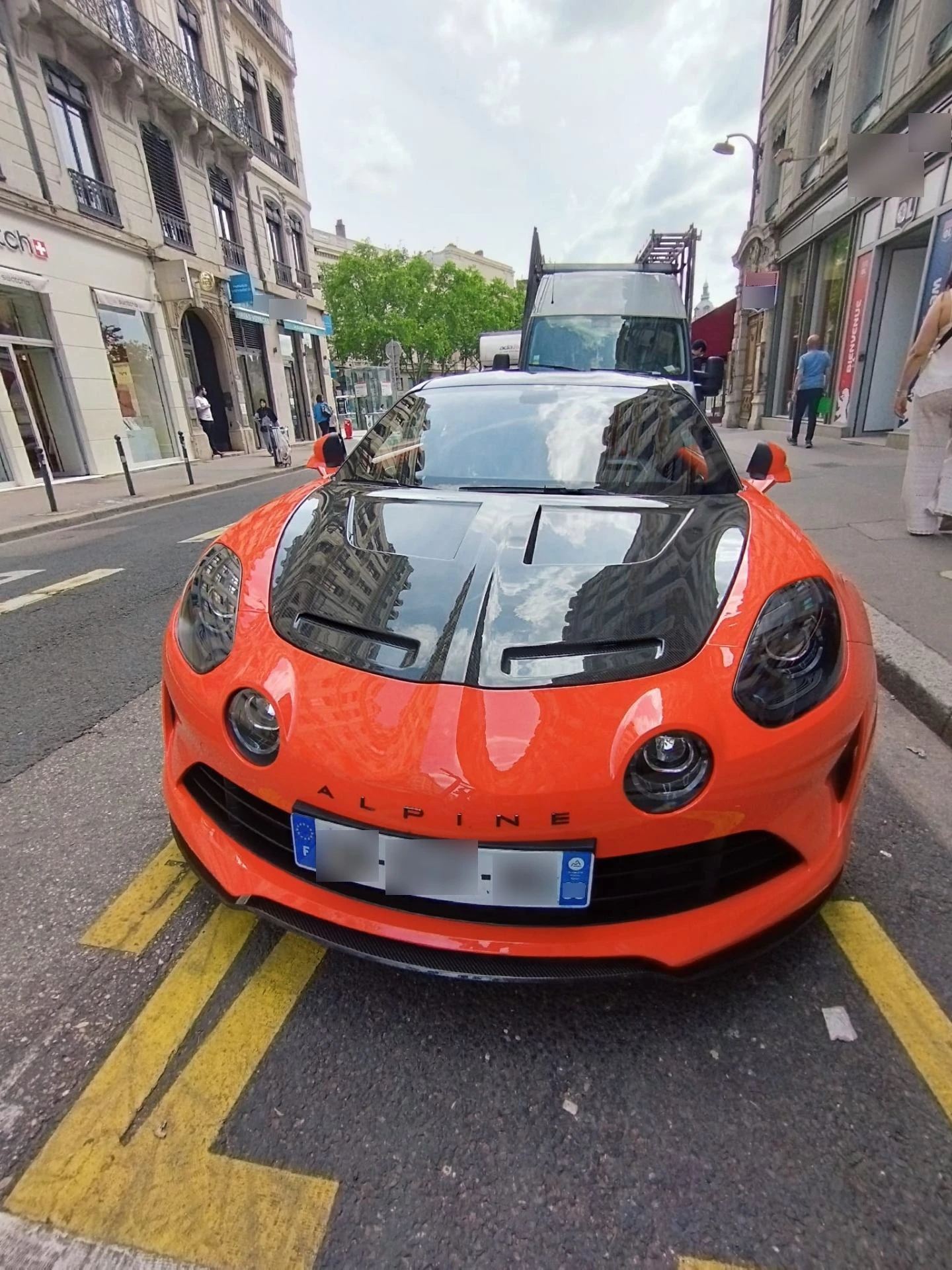 Alpine A110 R spotted in Lyon, France