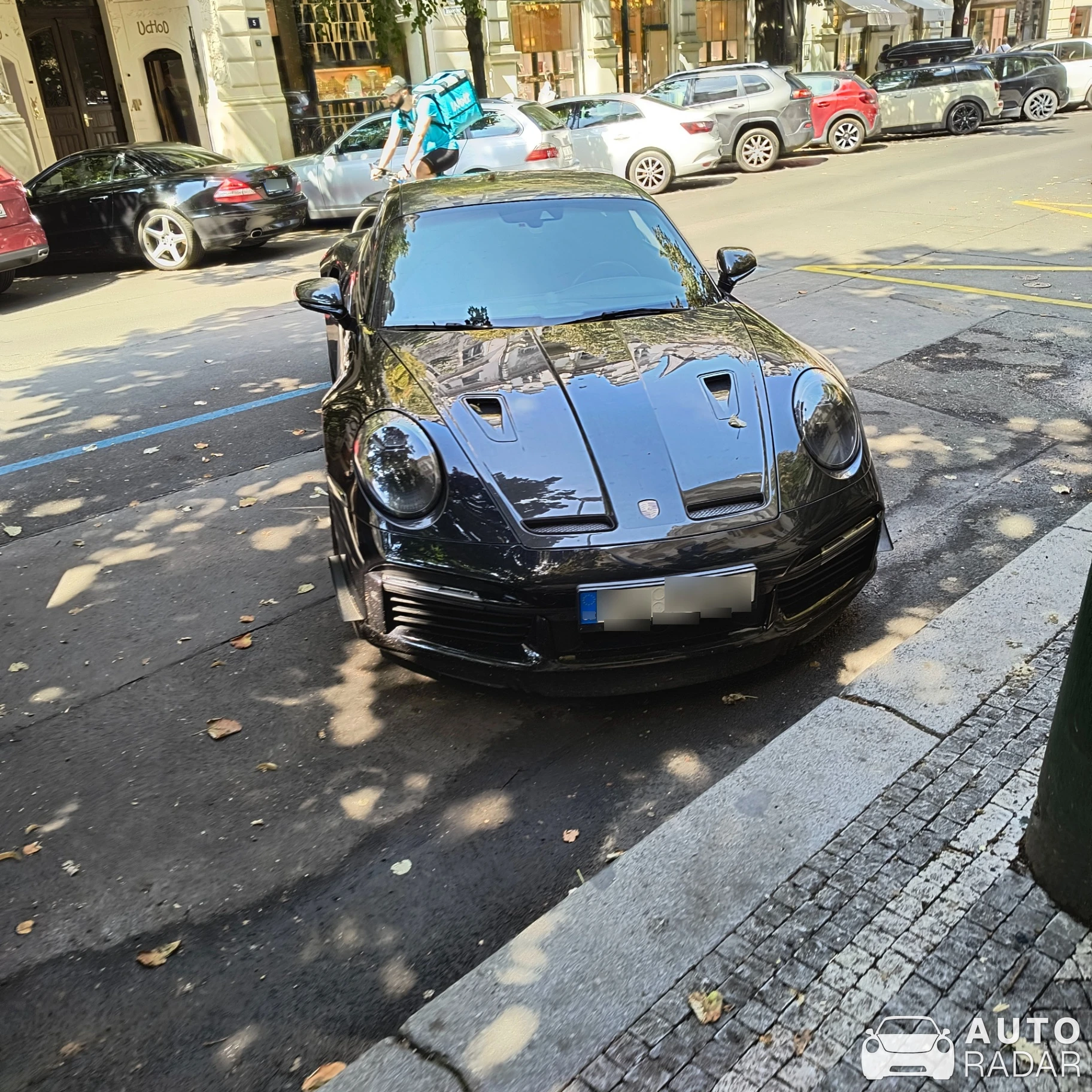Porsche 911 Turbo S spotted in Praha 1, Cechia