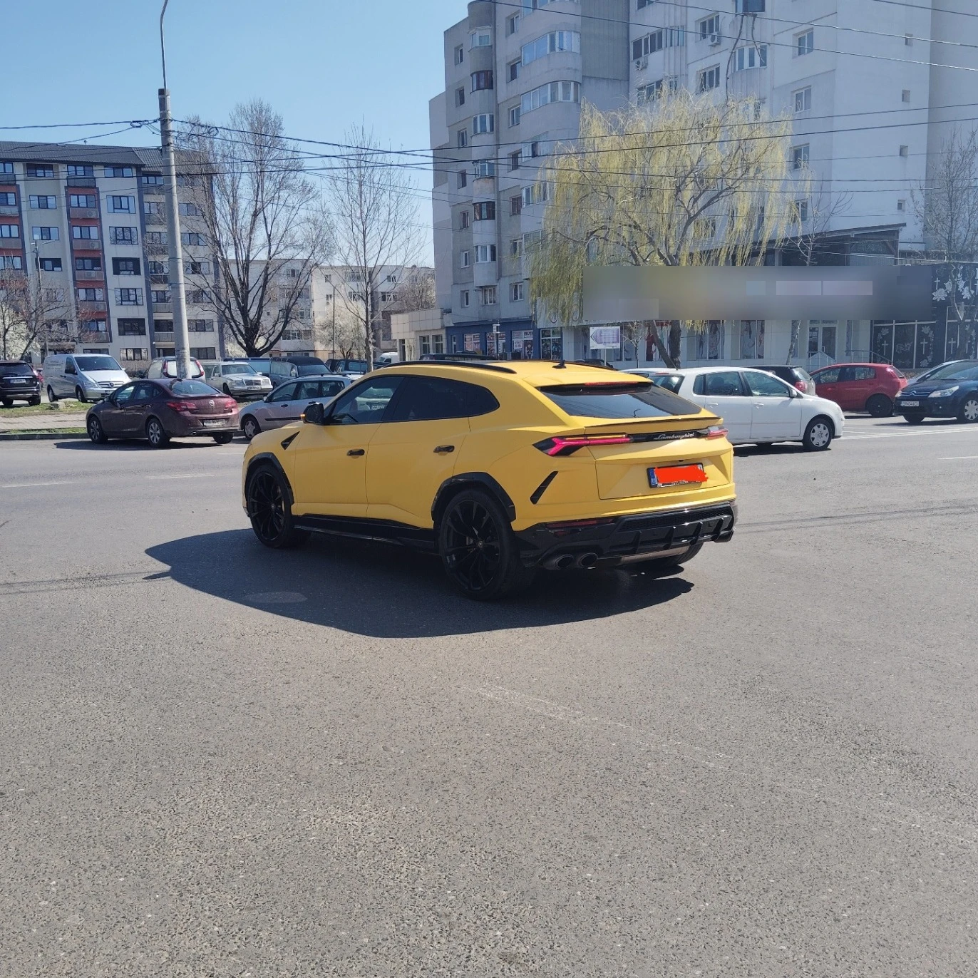 Lamborghini Urus spotted in Brăila, România