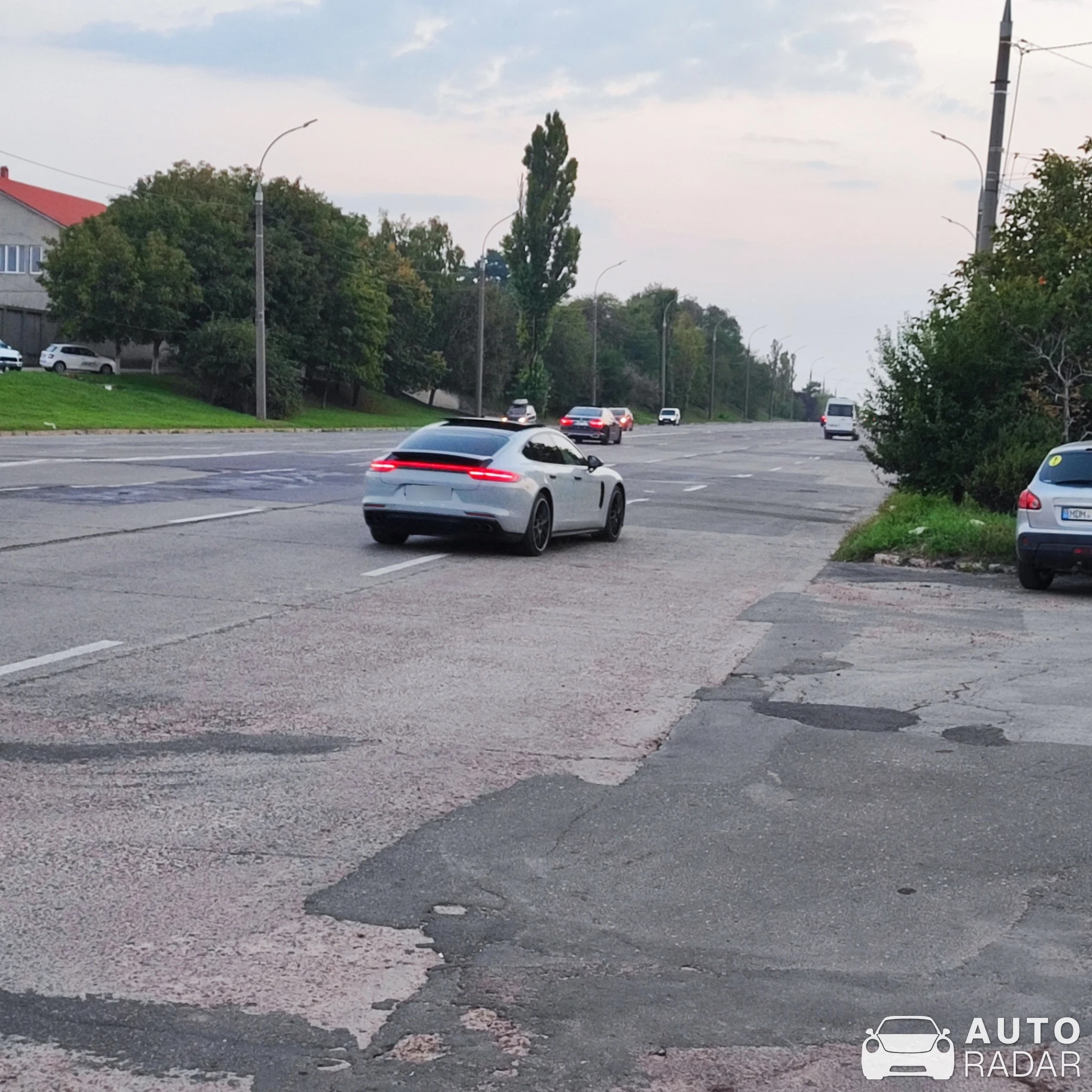 Porsche 971 Panamera 4S spotted in Chișinău, Moldova