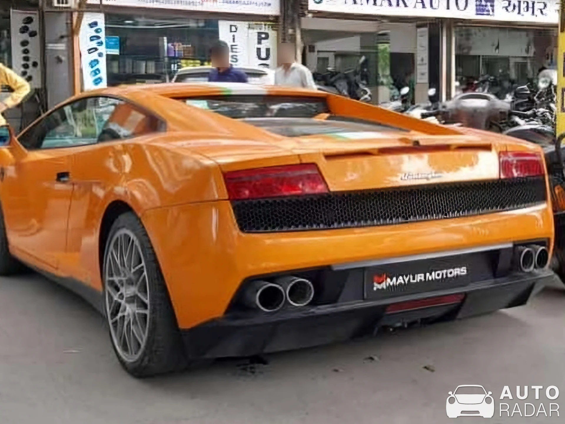 Lamborghini Gallardo LP560-4 spotted in Surat