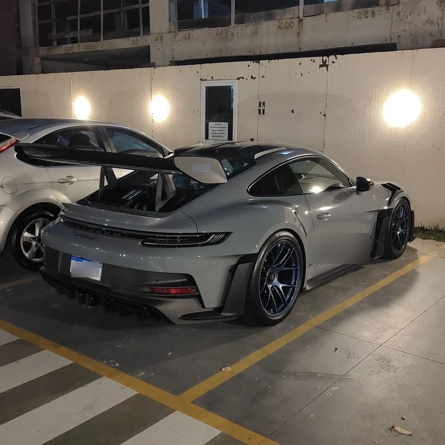 Porsche 992 GT3 RS Weissach Package spotted in Vila Velha, Brazil