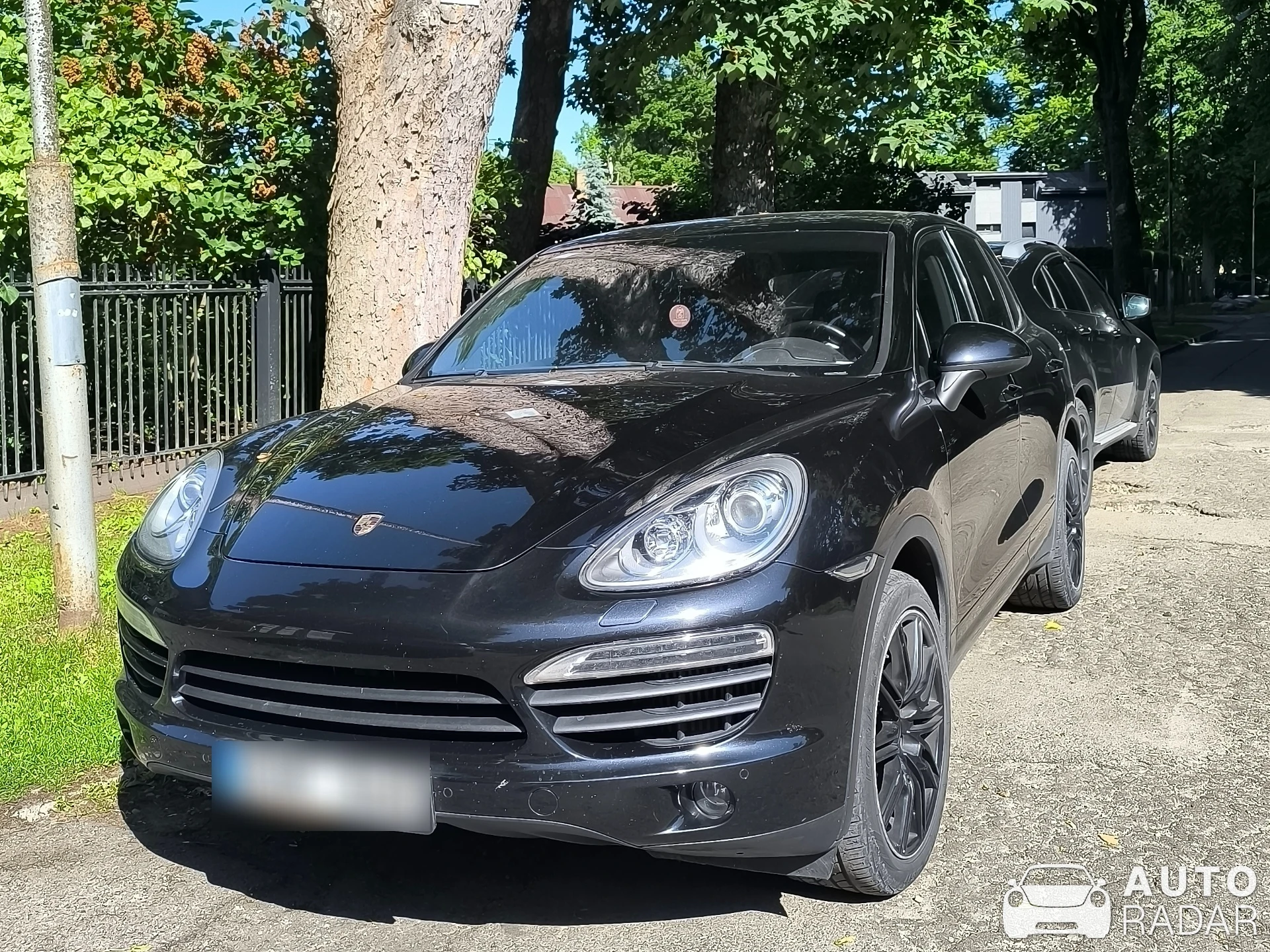 Porsche Cayenne spotted in Jūrmala