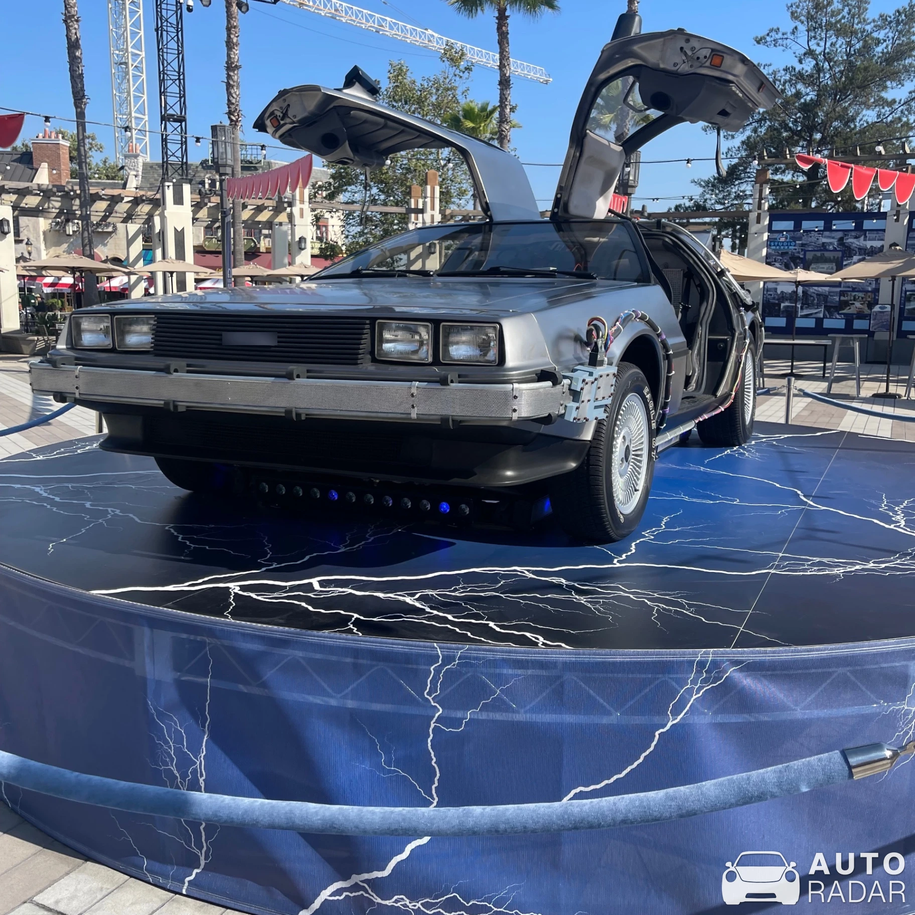 DeLorean DMC-12 spotted in Universal City, United States