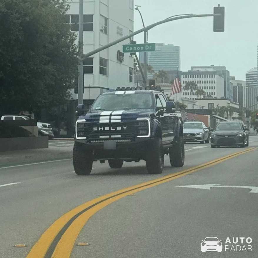 Ford F-250 Shelby Super Baja spotted in Beverly Hills