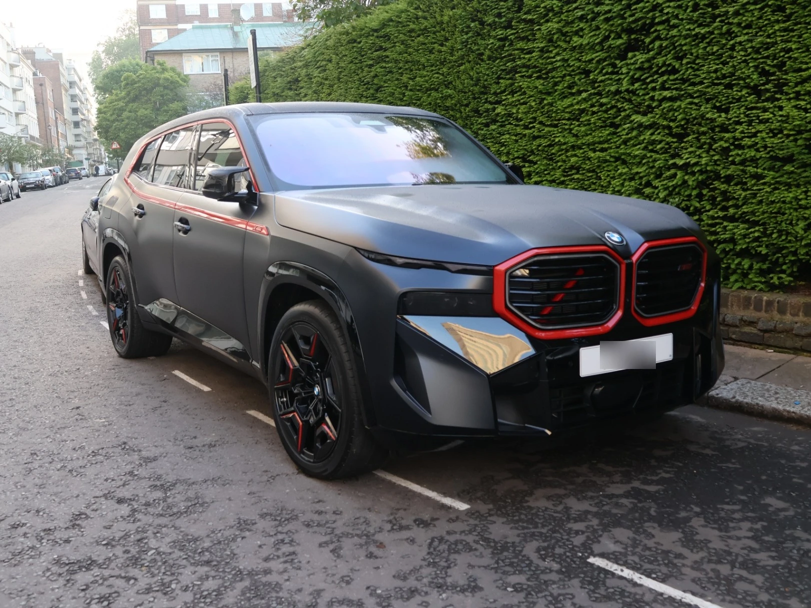 BMW XM G09 Label Red spotted in Paddington, United Kingdom
