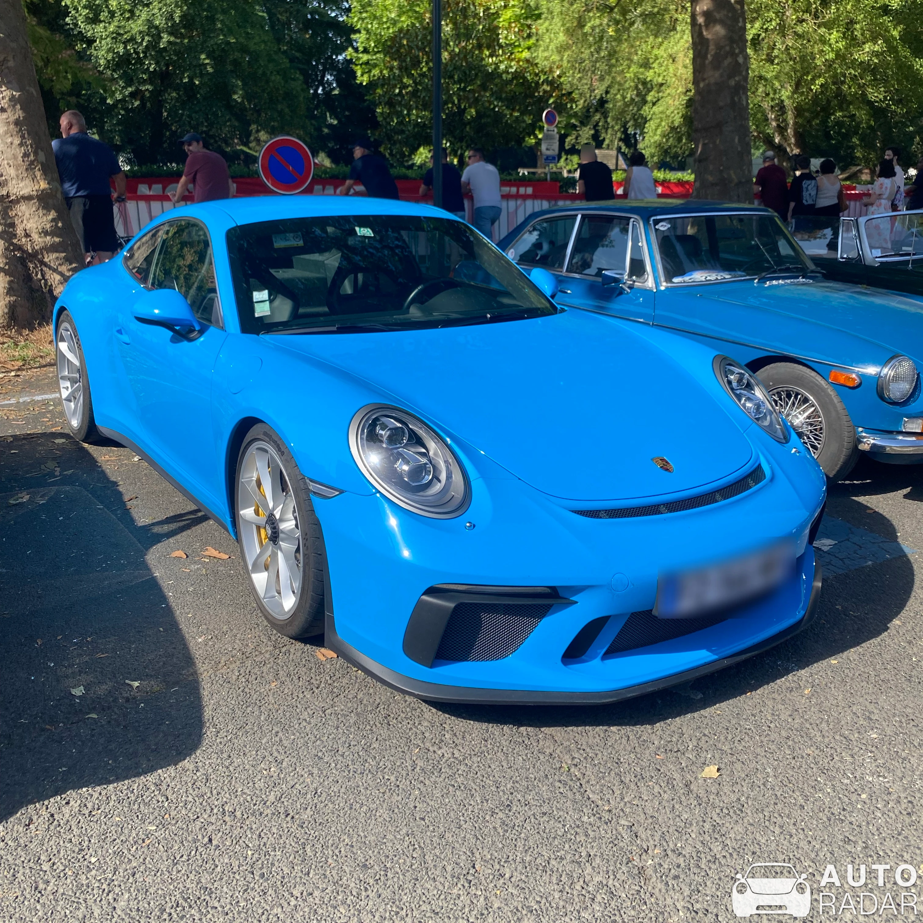 Porsche 991 GT3 Touring spotted in Chinon