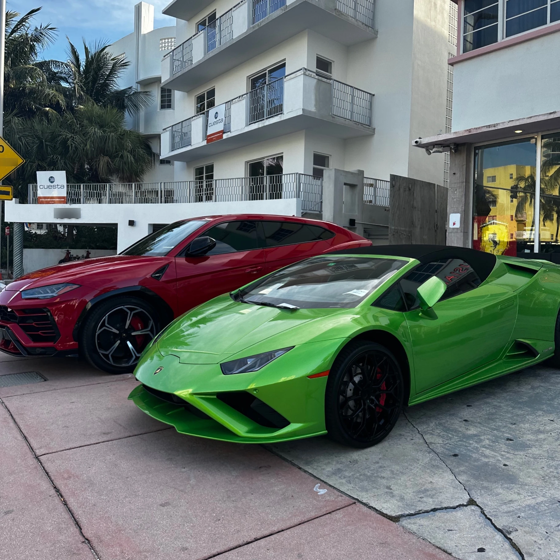 Lamborghini Huracán LP610-2 EVO RWD Spyder spotted in Miami Beach, United States