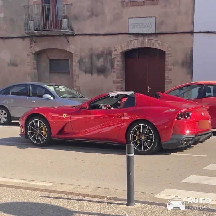 Ferrari 812 GTS spotted in Castelló d'Empúries