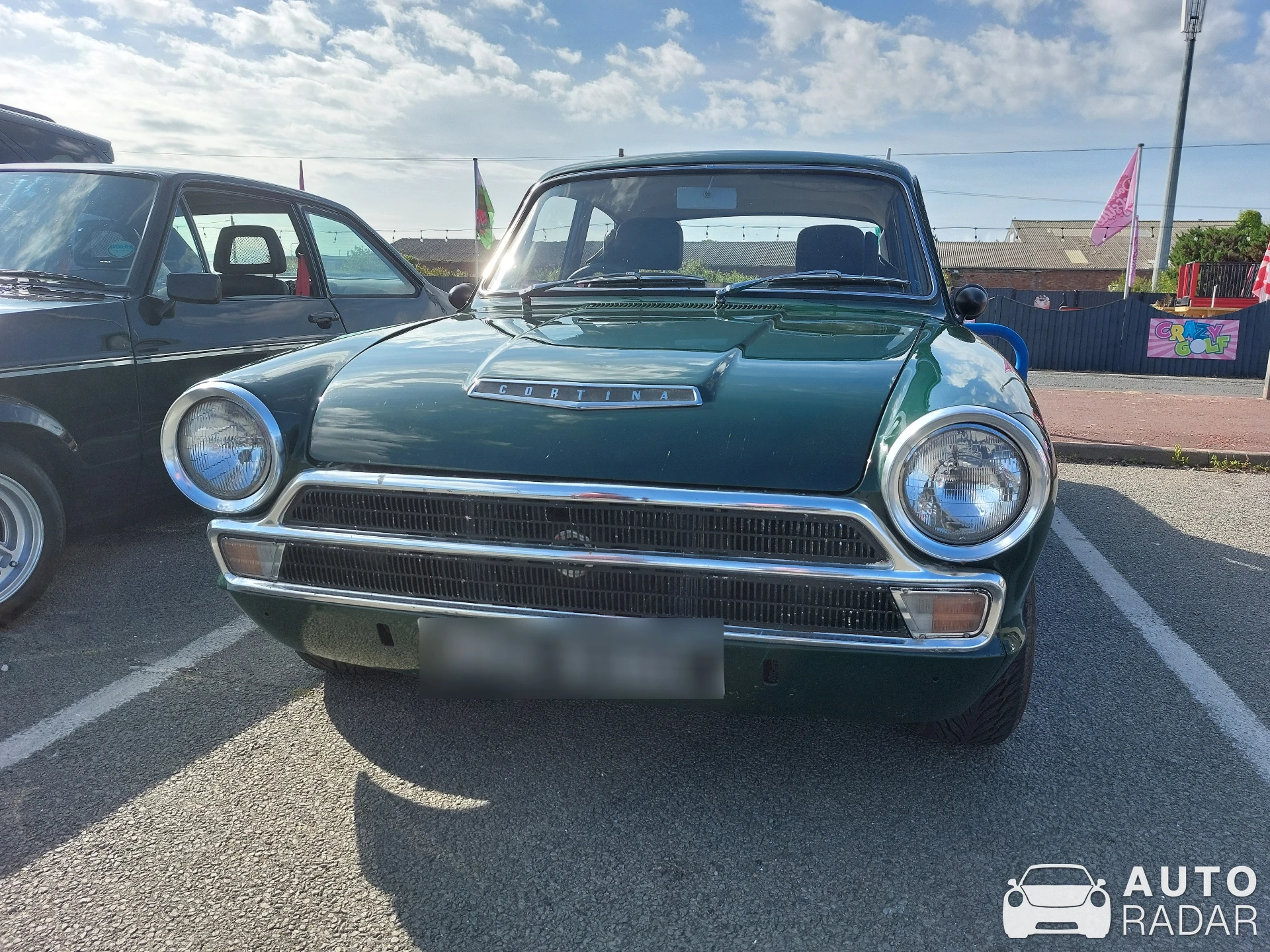 Ford Cortina spotted in Abergele