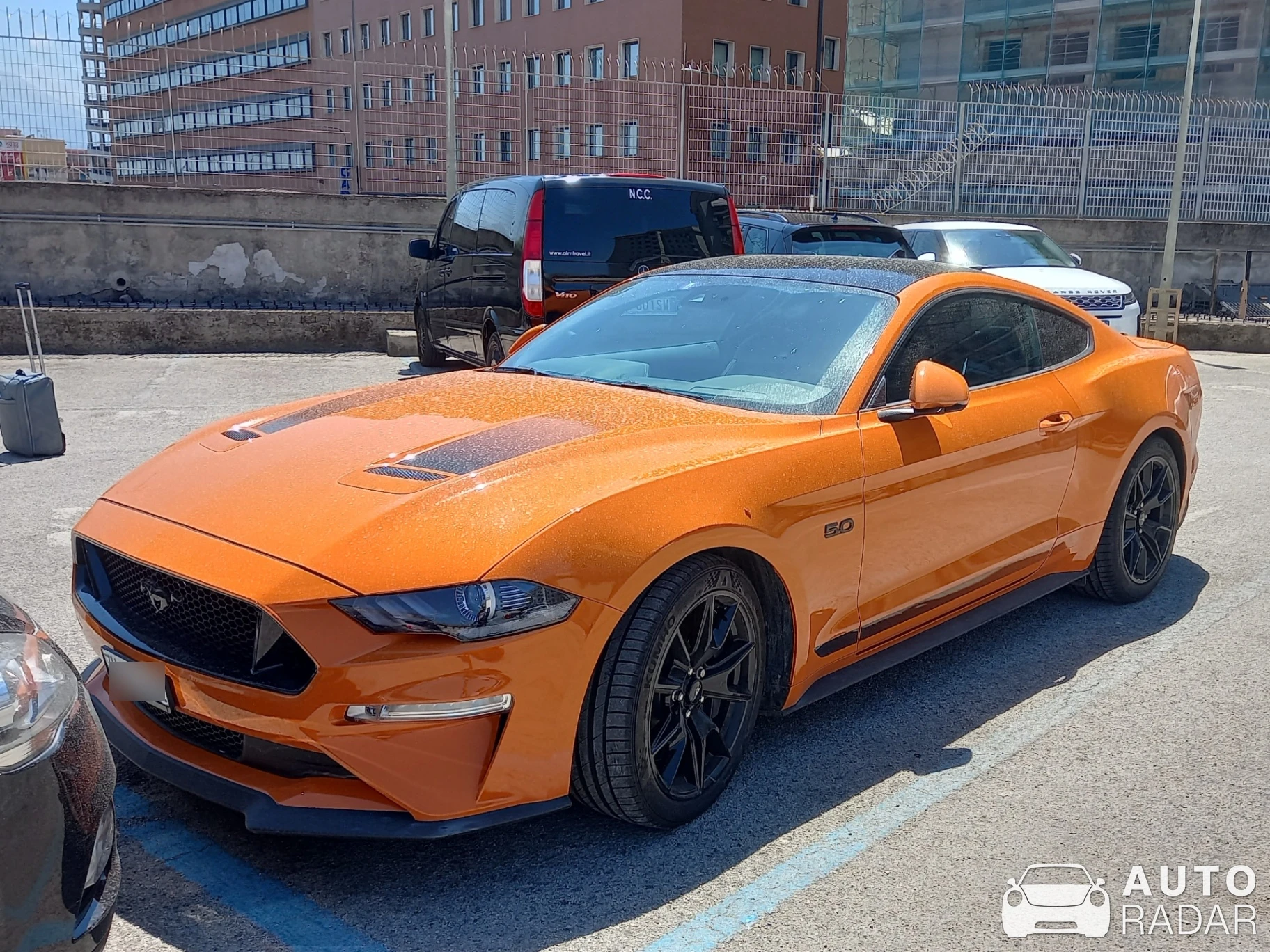 Ford Mustang55 S550 spotted in Naples