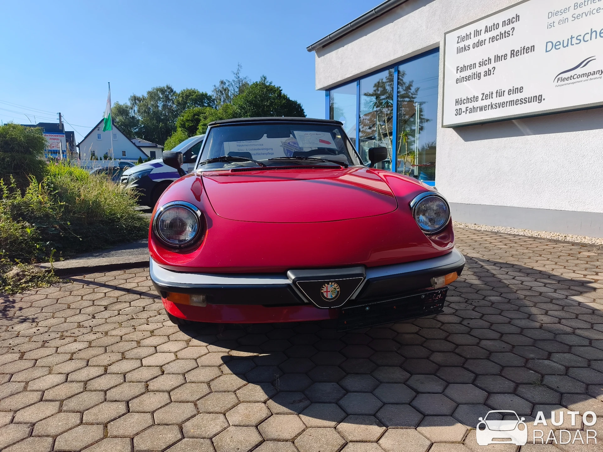 Alfa Romeo Spider 2.0i spotted in Oberlungwitz