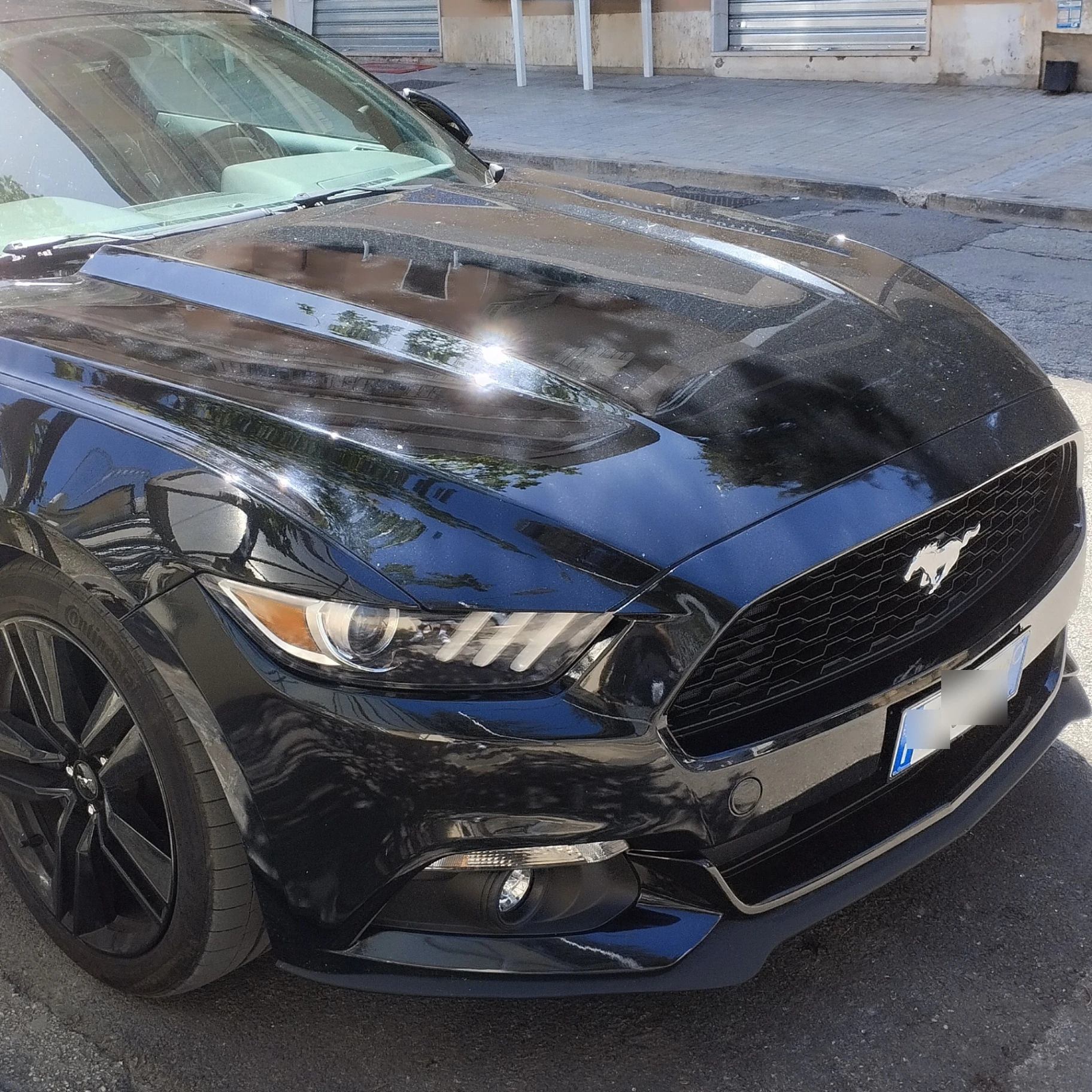 Ford Mustang GT spotted in Lanciano, Italy