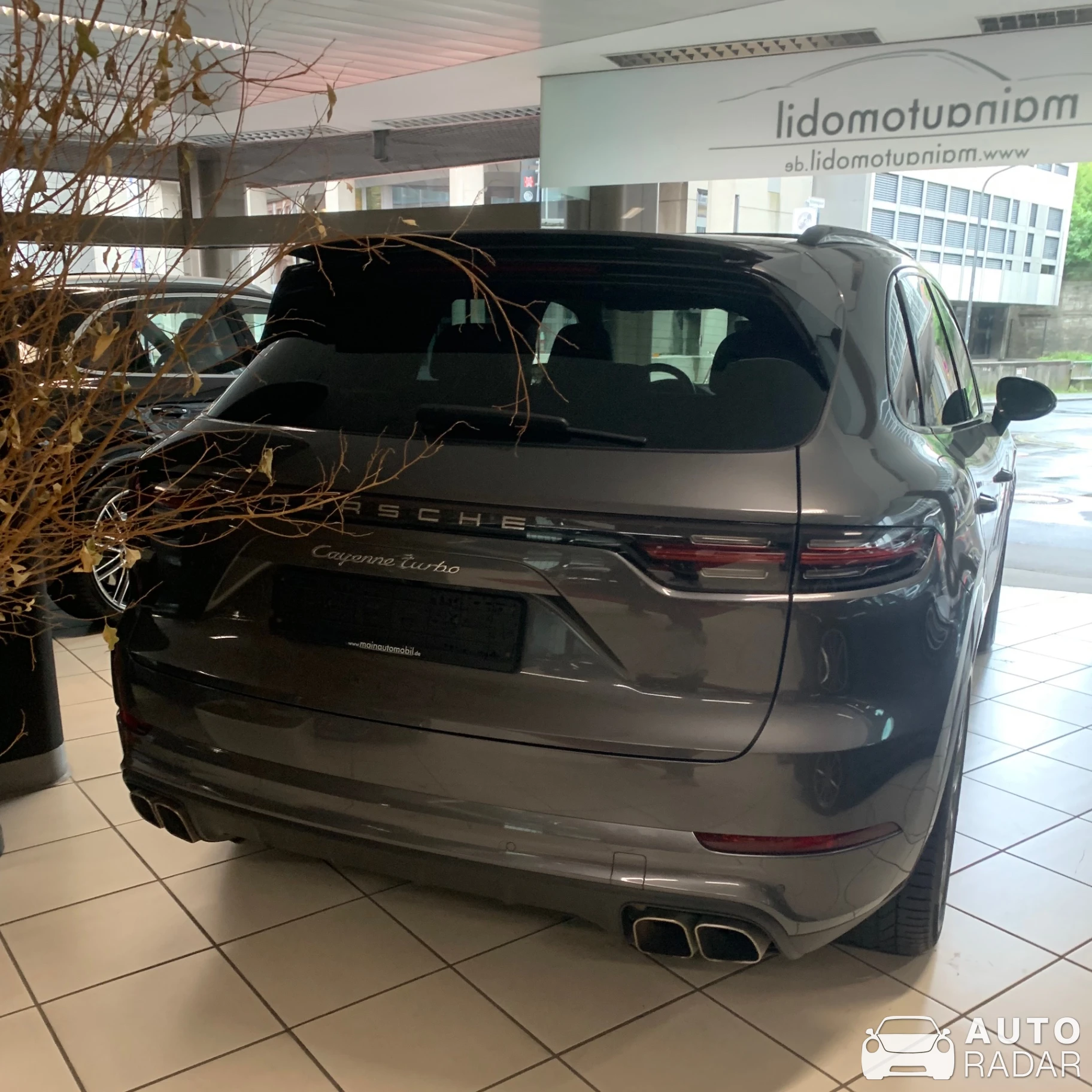 Porsche Cayenne Turbo spotted in Würzburg, Germany
