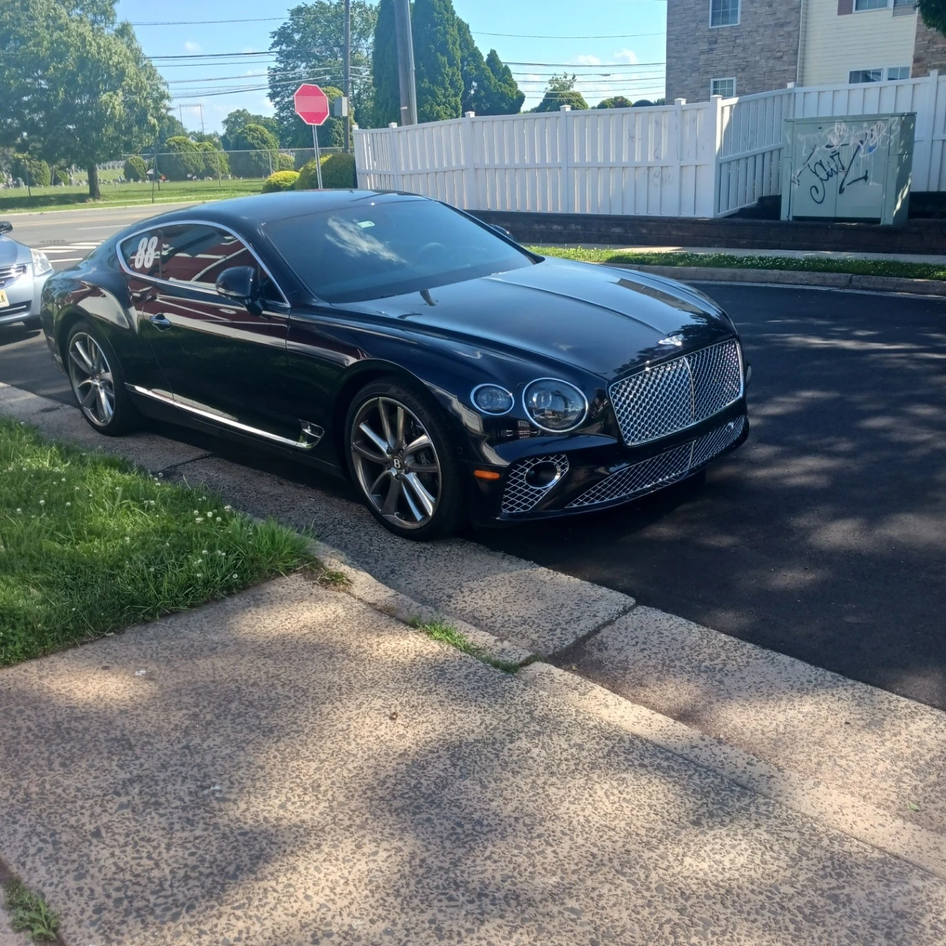 Bentley Continental GT spotted in New Brunswick, United States