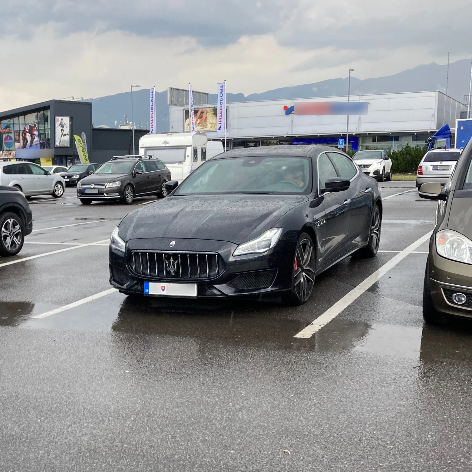 Maserati Quattroporte spotted in Liptovský Ján, Slovačka