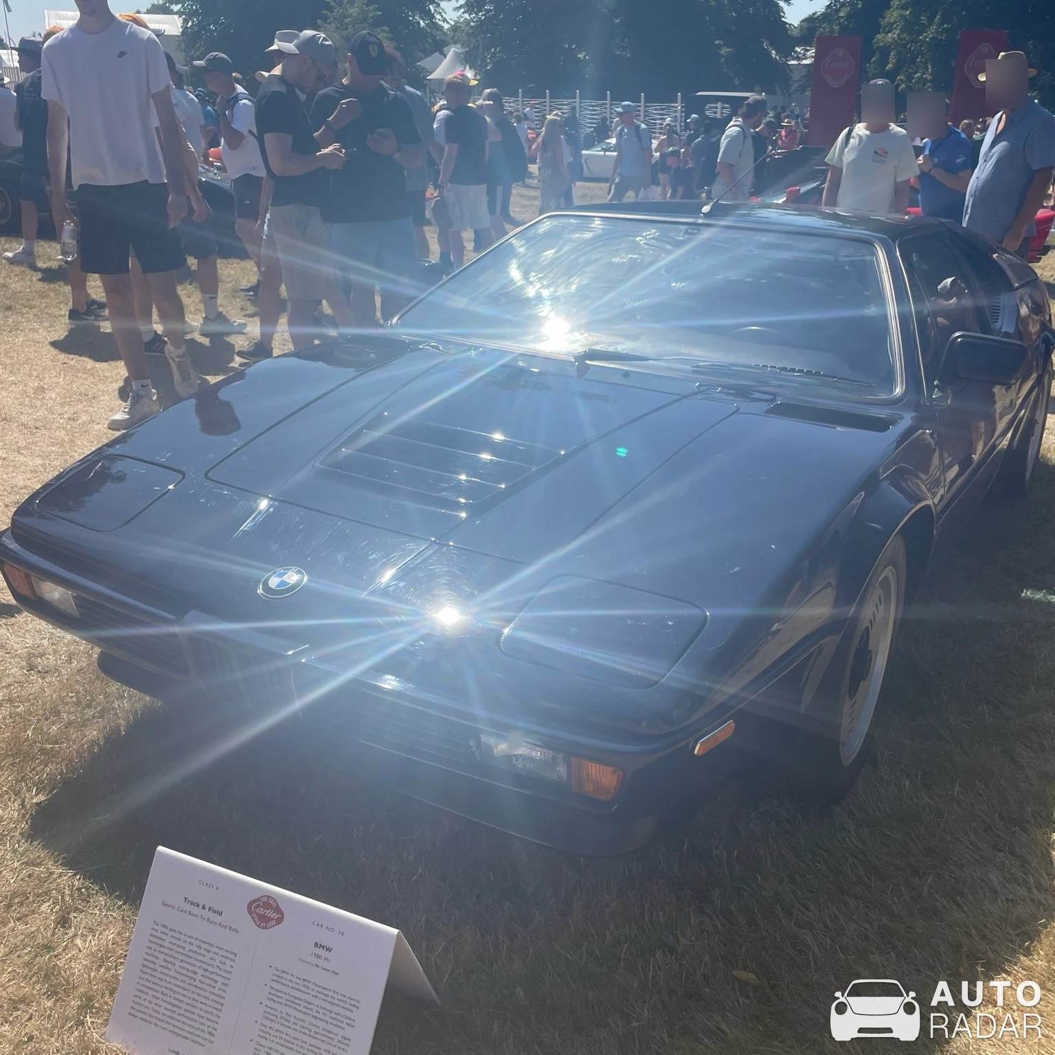 BMW M1 spotted in Chichester