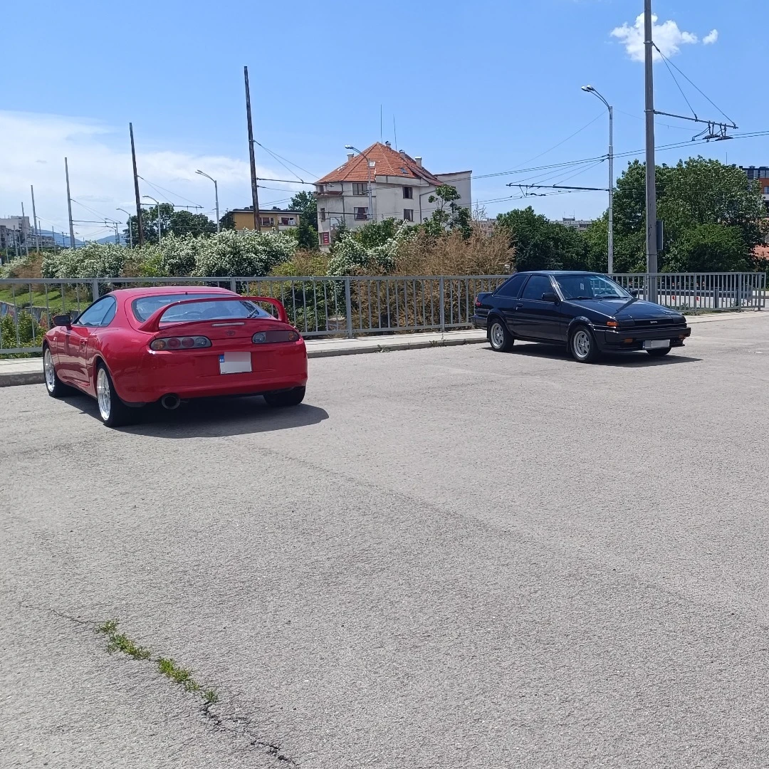 Toyota Supra Turbo spotted in Sofia, Bulgaria