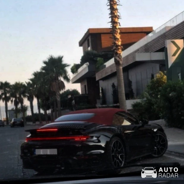 Porsche 992 Turbo S Cabriolet spotted in Karşıyaka, Türkiye