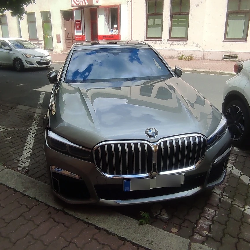 BMW 740i spotted in Pardubice I, Czechia