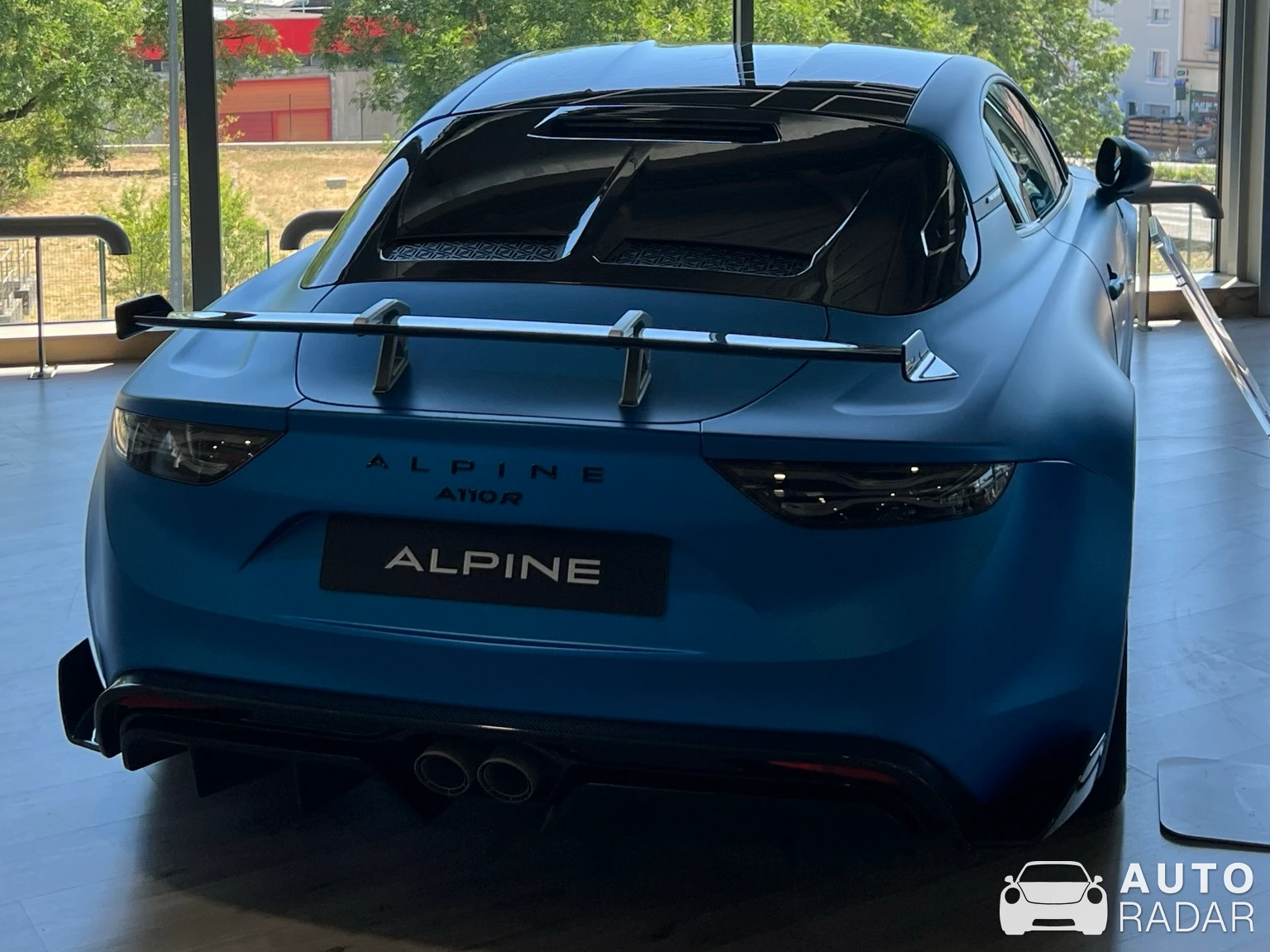 Alpine A110 R spotted in Laxou