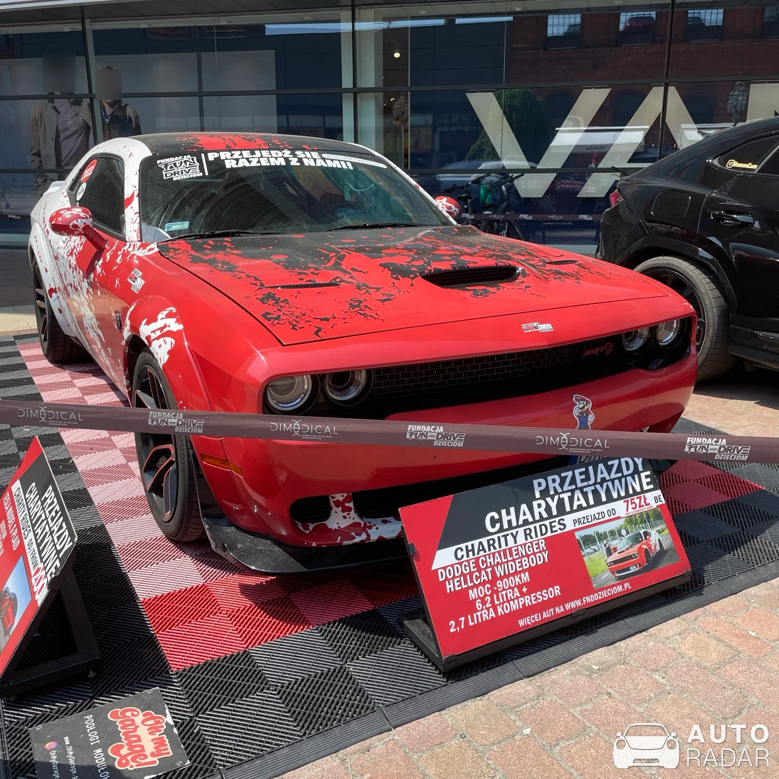 Dodge Challenger SRT Hellcat Widebody spotted in Pabianice