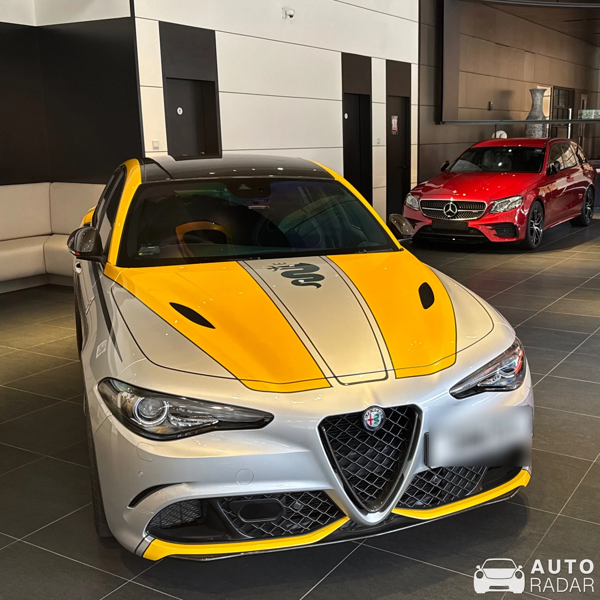 Alfa Romeo Giulia Quadrifoglio spotted in Singapore