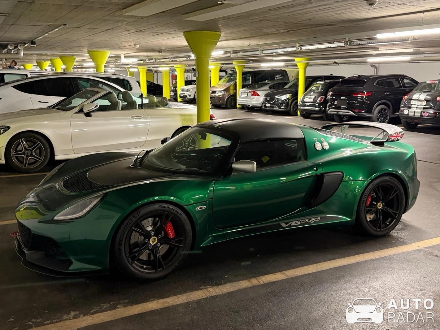 Lotus Exige V6 Cup spotted in Schaffhausen