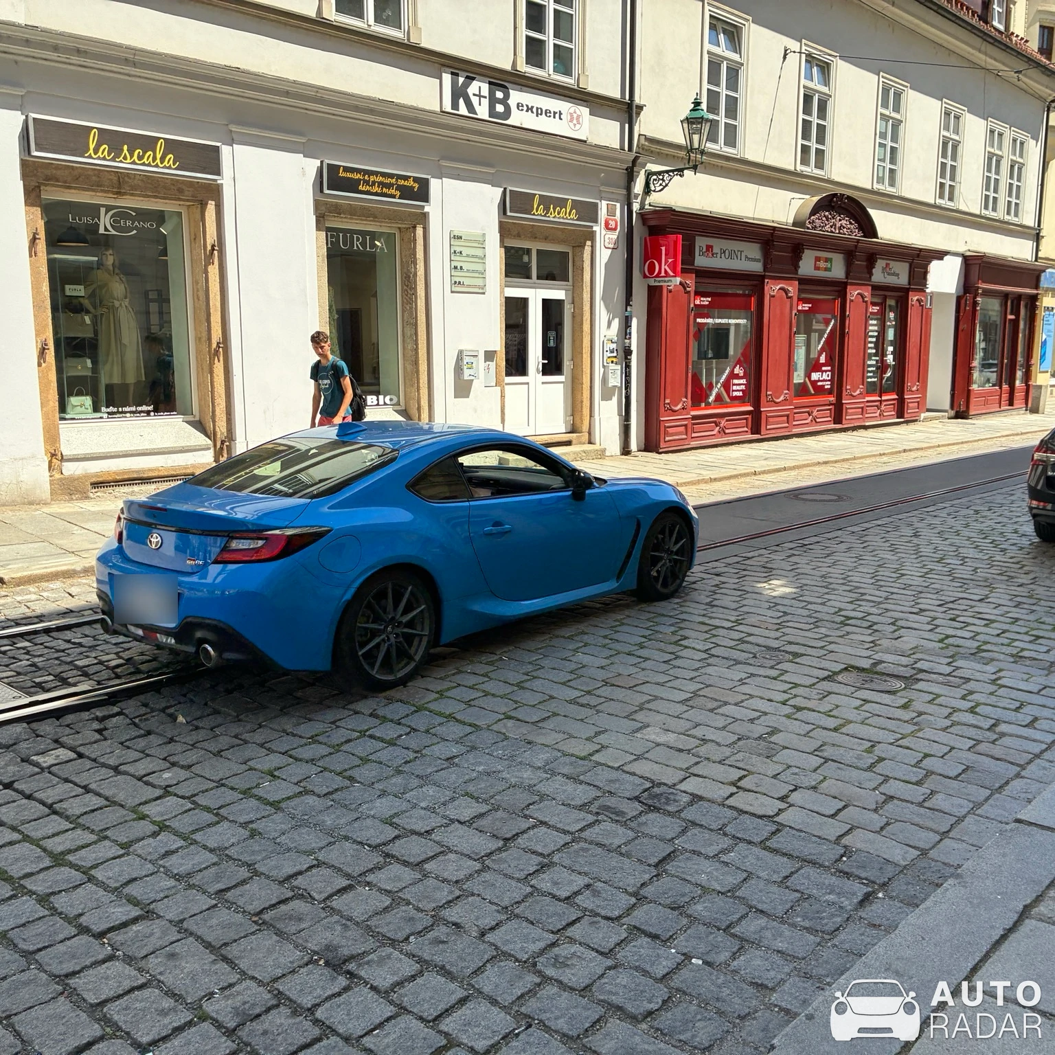 Toyota GR86 spotted in Pilsen
