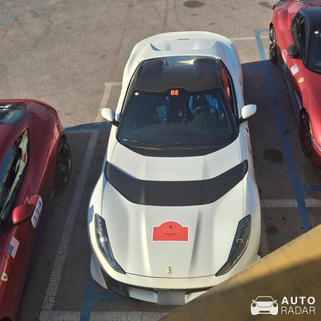 Ferrari 812 Competizione A spotted in Pireas