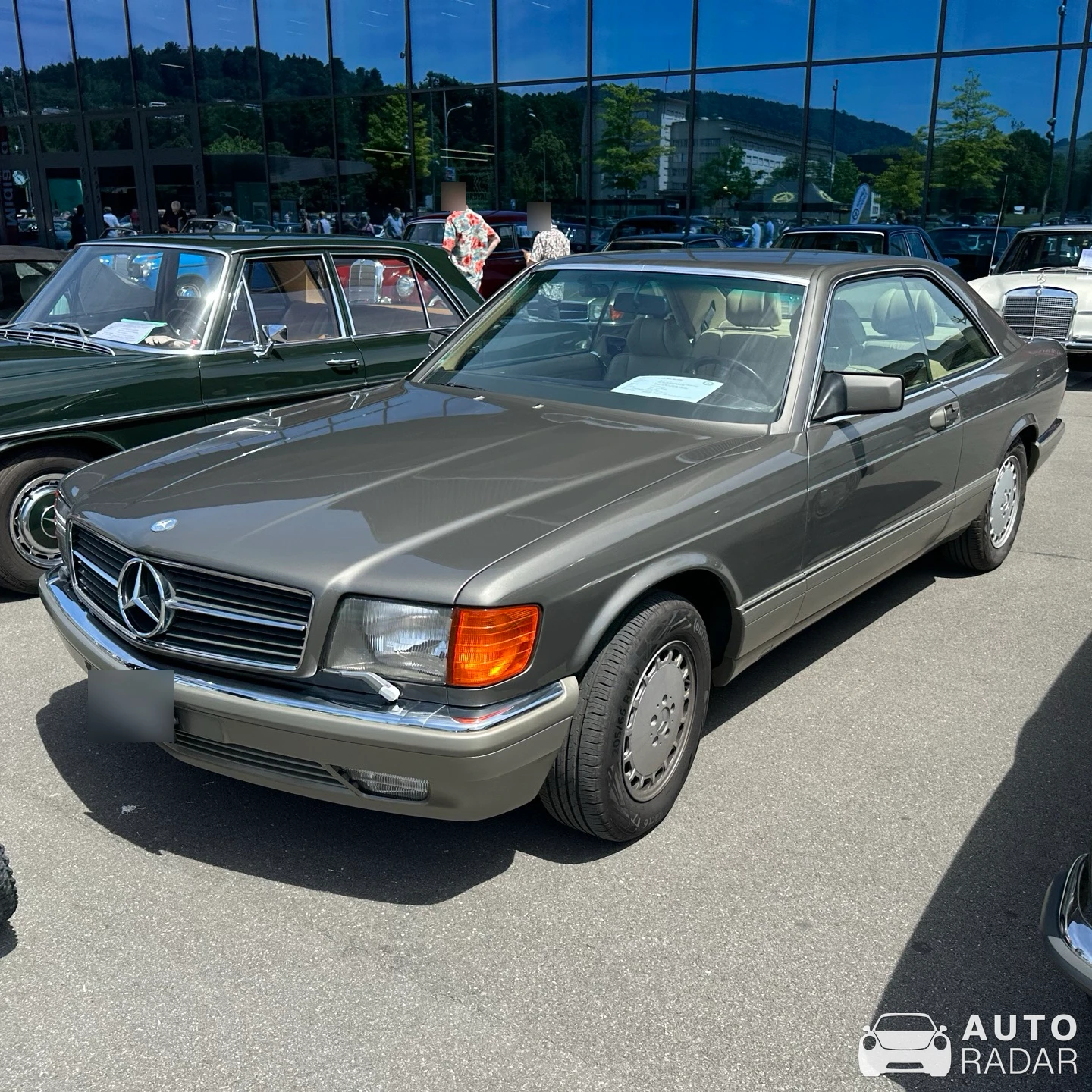 Mercedes-Benz C126 spotted in Luzern