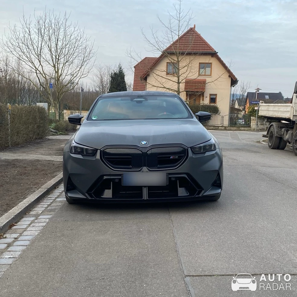 BMW M5 G90 spotted in Dresden