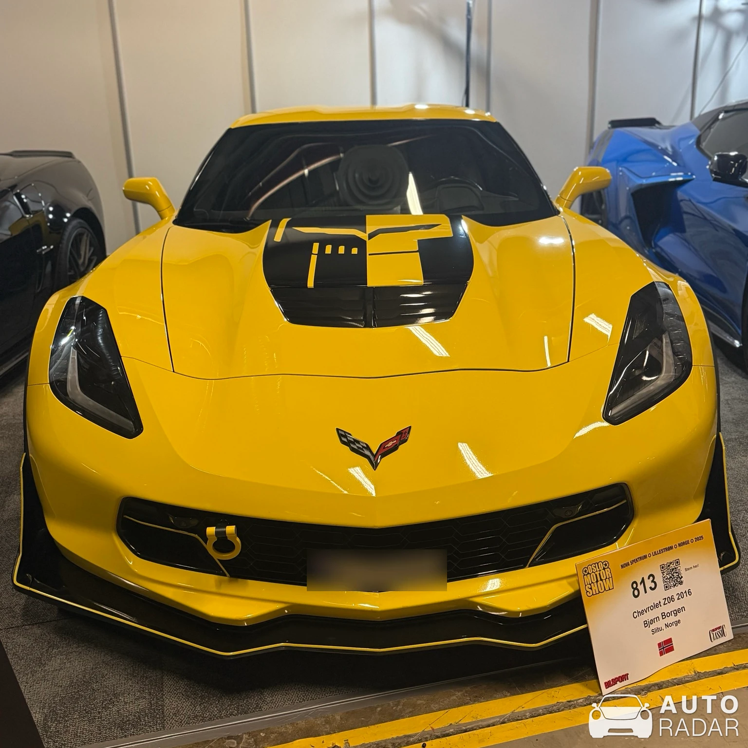 Chevrolet Corvette C7 Z06 spotted in Lillestrøm