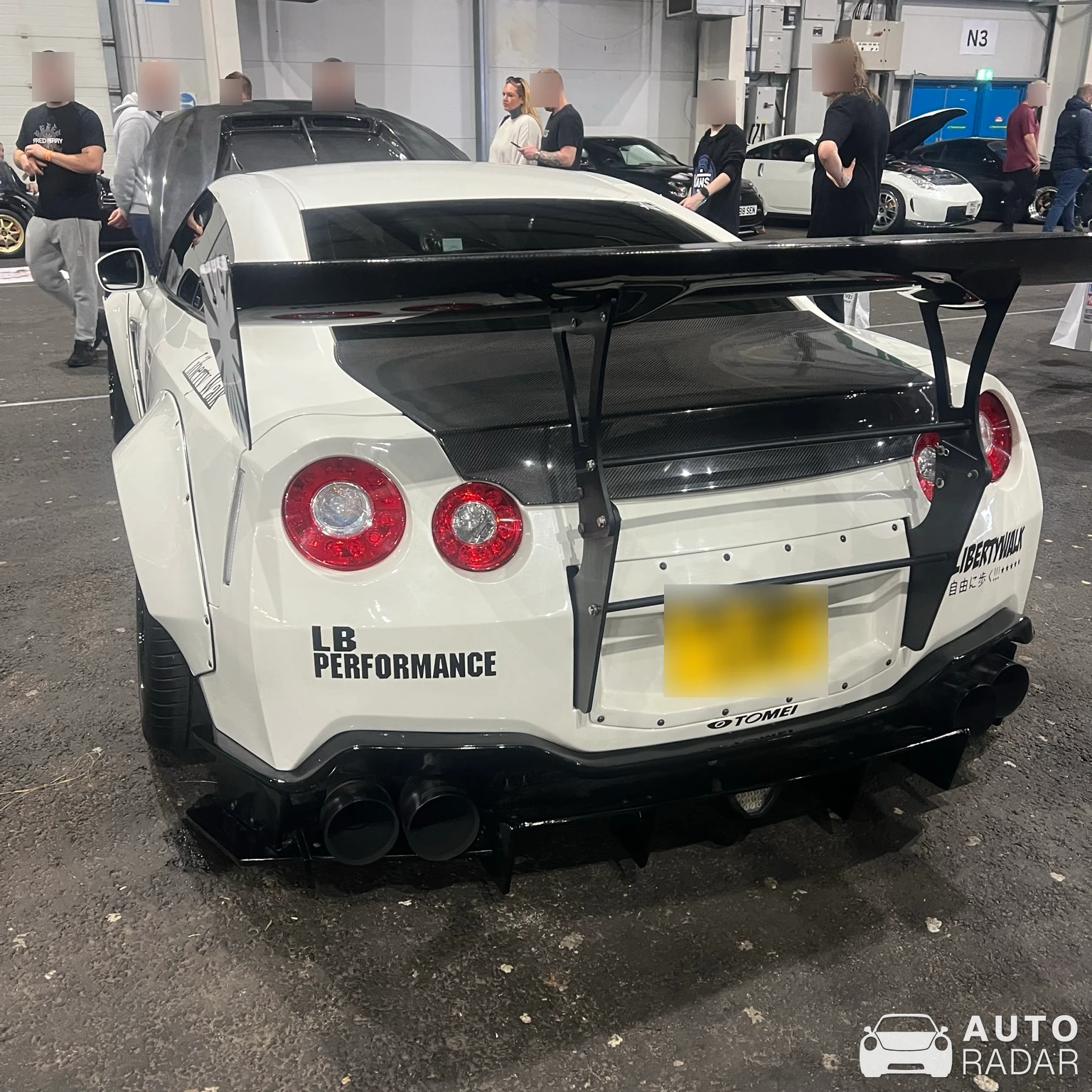 Nissan GT-R R35 Liberty Walk Widebody spotted in Dunfermline