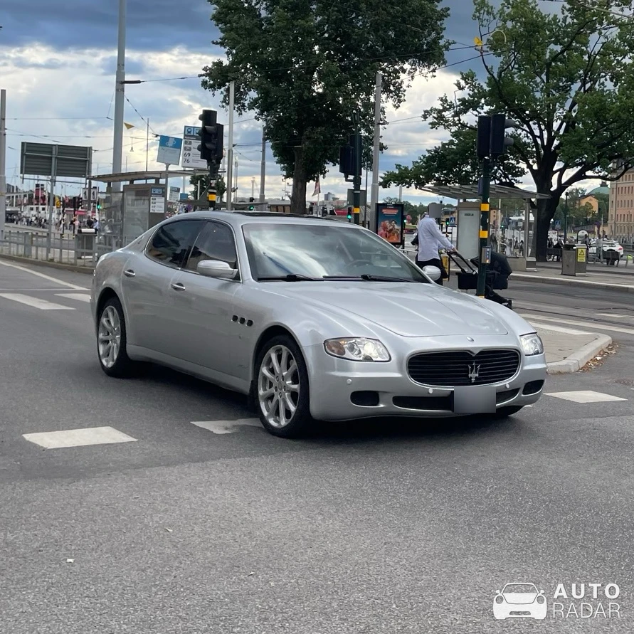 Maserati Quattroporte spotted in Stockholm