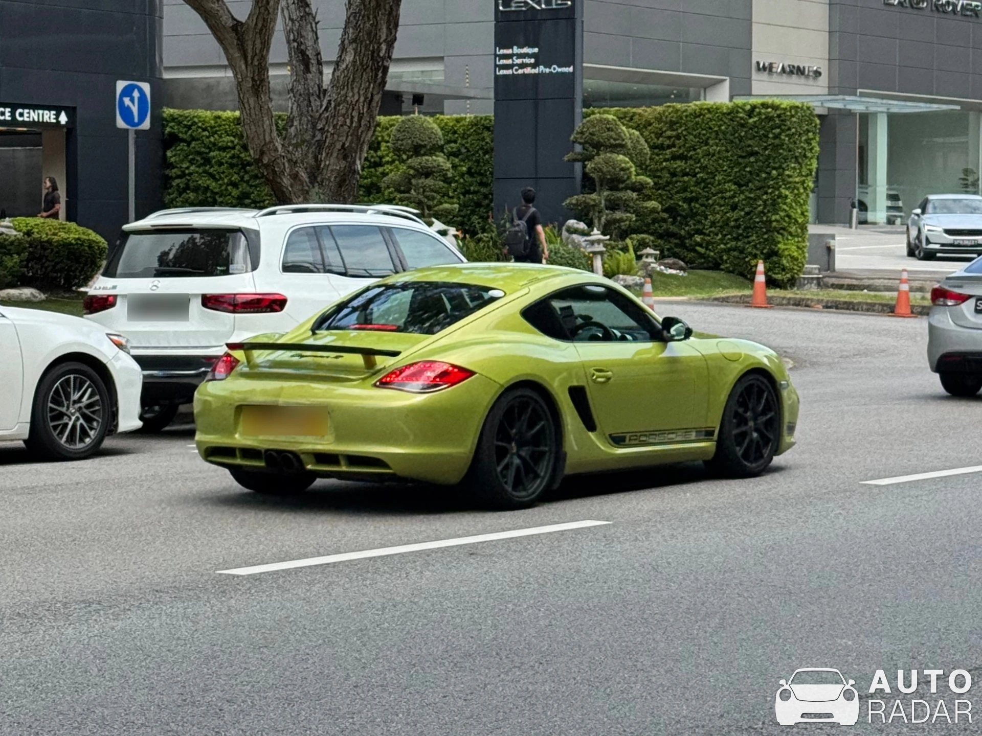 Porsche 987 Cayman R spotted in Singapore