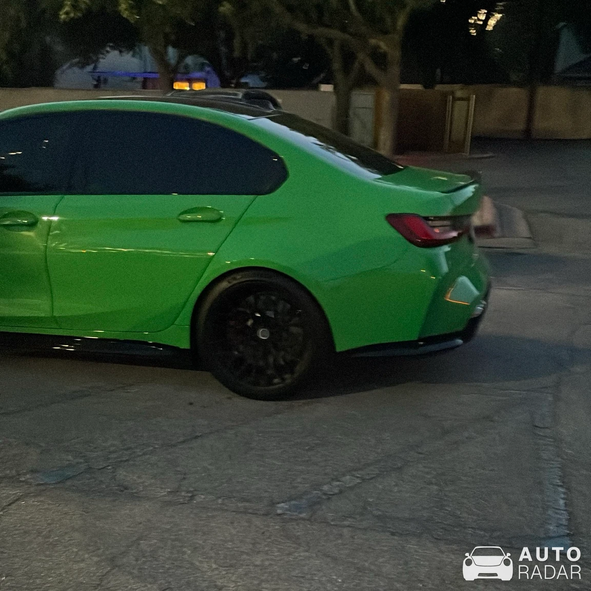 BMW M3 G80 Sedan Competition spotted in Austin