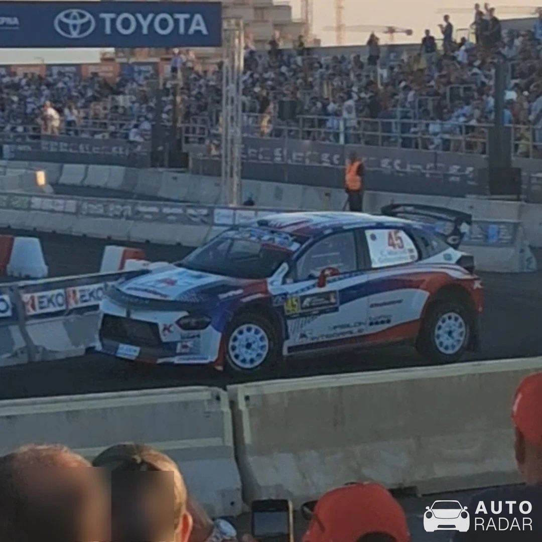 Lancia Ypsilon Rally 2 HF spotted in Elliniko