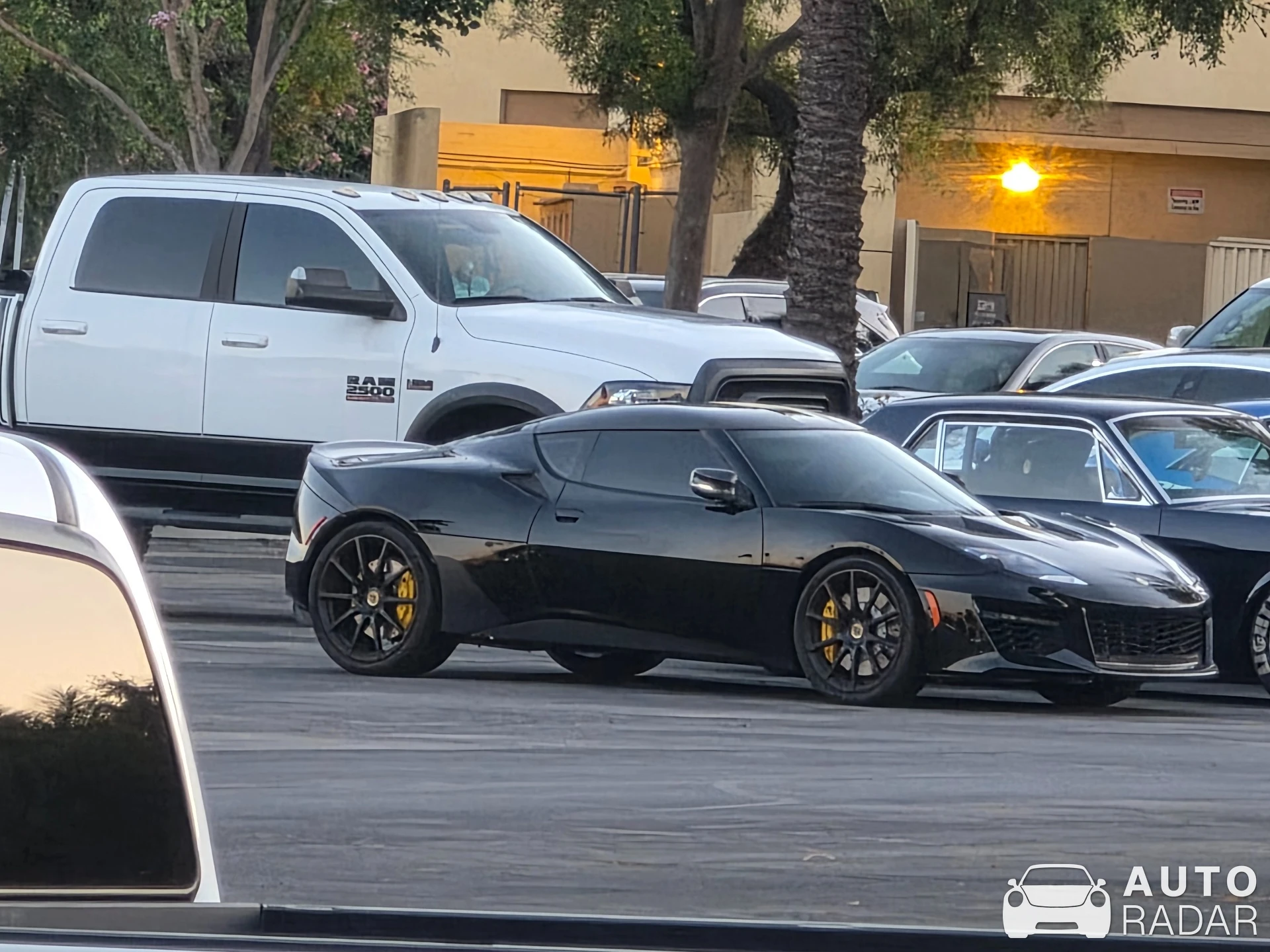Lotus Evora GT spotted in Walnut