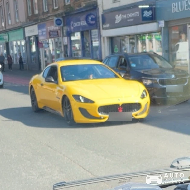 Maserati GranTurismo spotted in Largs