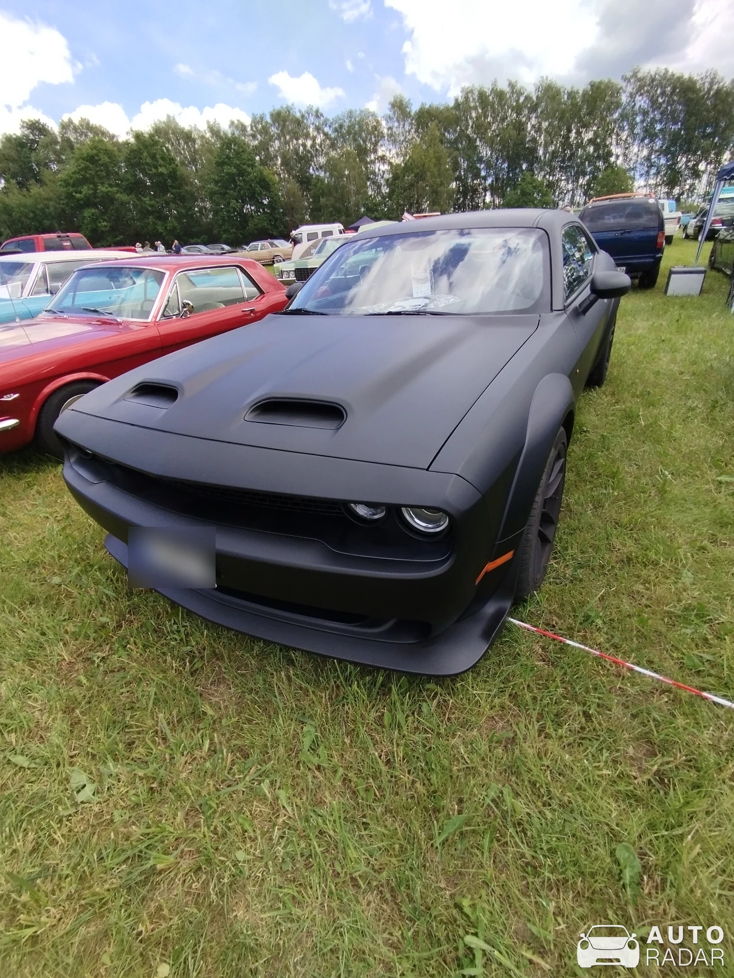 Dodge Challenger SRT Hellcat Widebody spotted in Freiberg