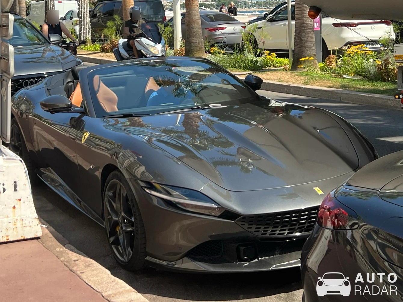 Ferrari Roma Spider spotted in Cannes