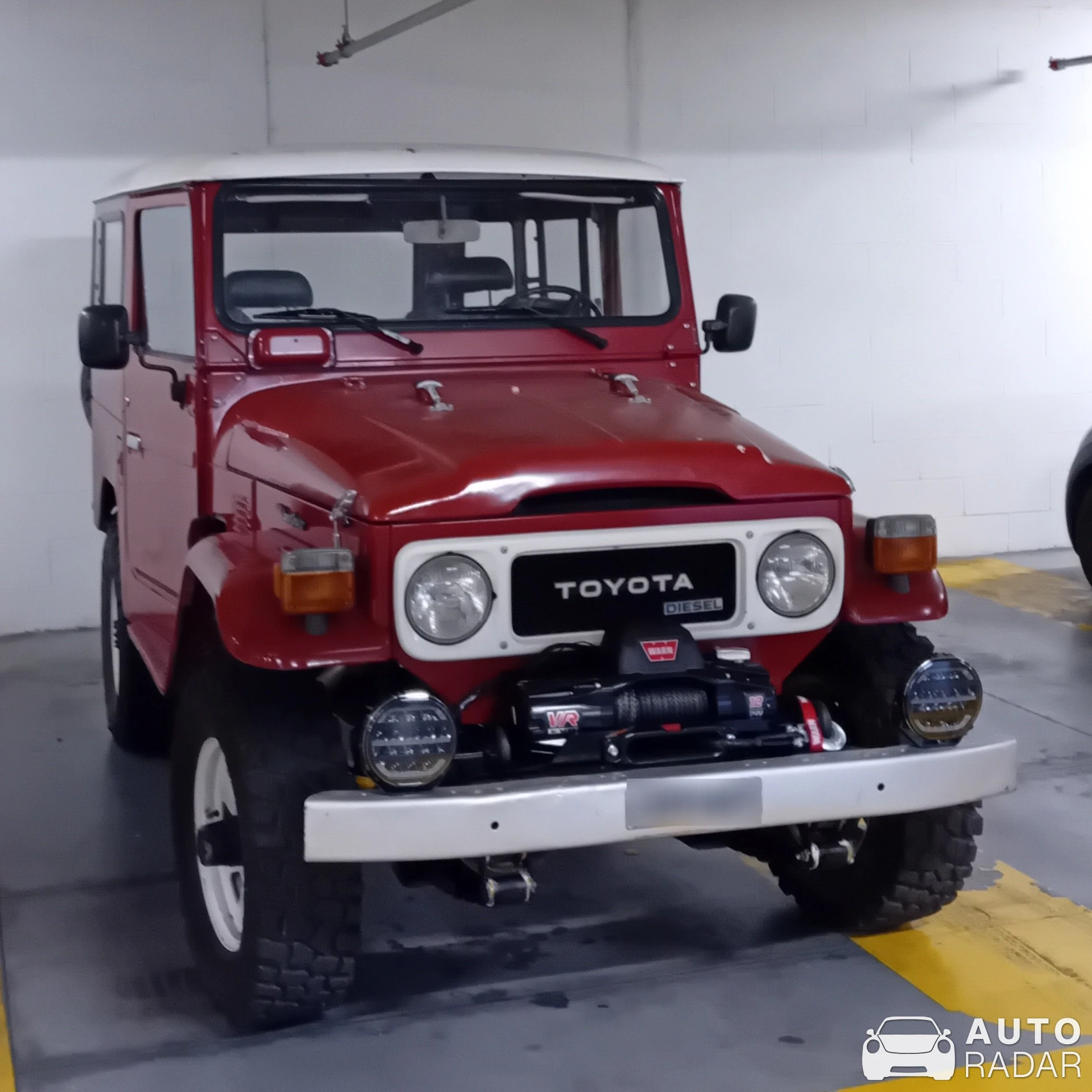 Toyota Land Cruiser spotted in Modena
