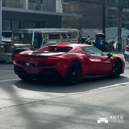 Ferrari 296 GTB spotted in Cebu City