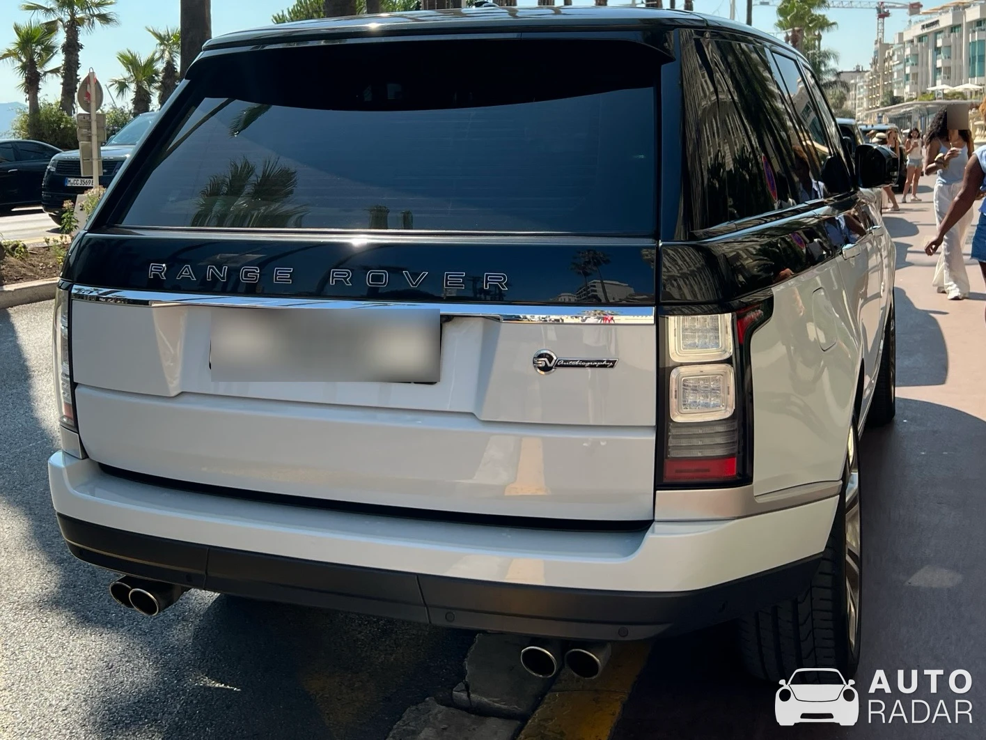 Land Rover Range Rover Velar spotted in Cannes