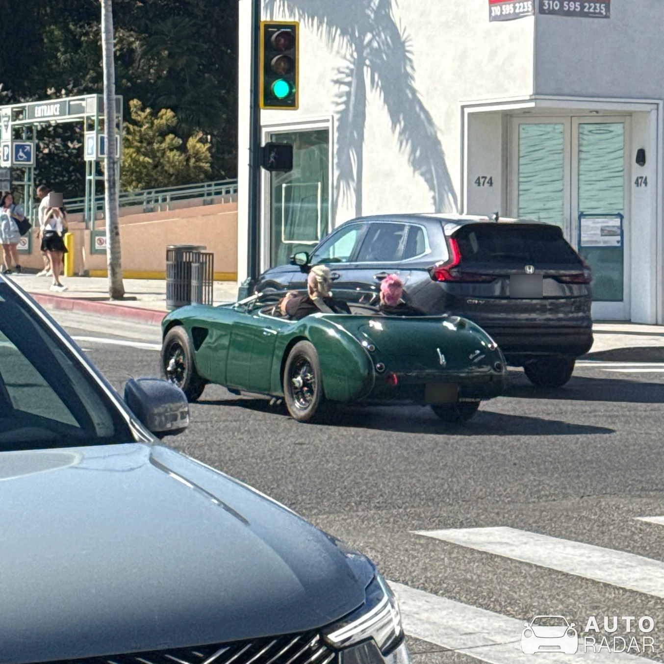 Austin-Healey 3000 spotted in Beverly Hills
