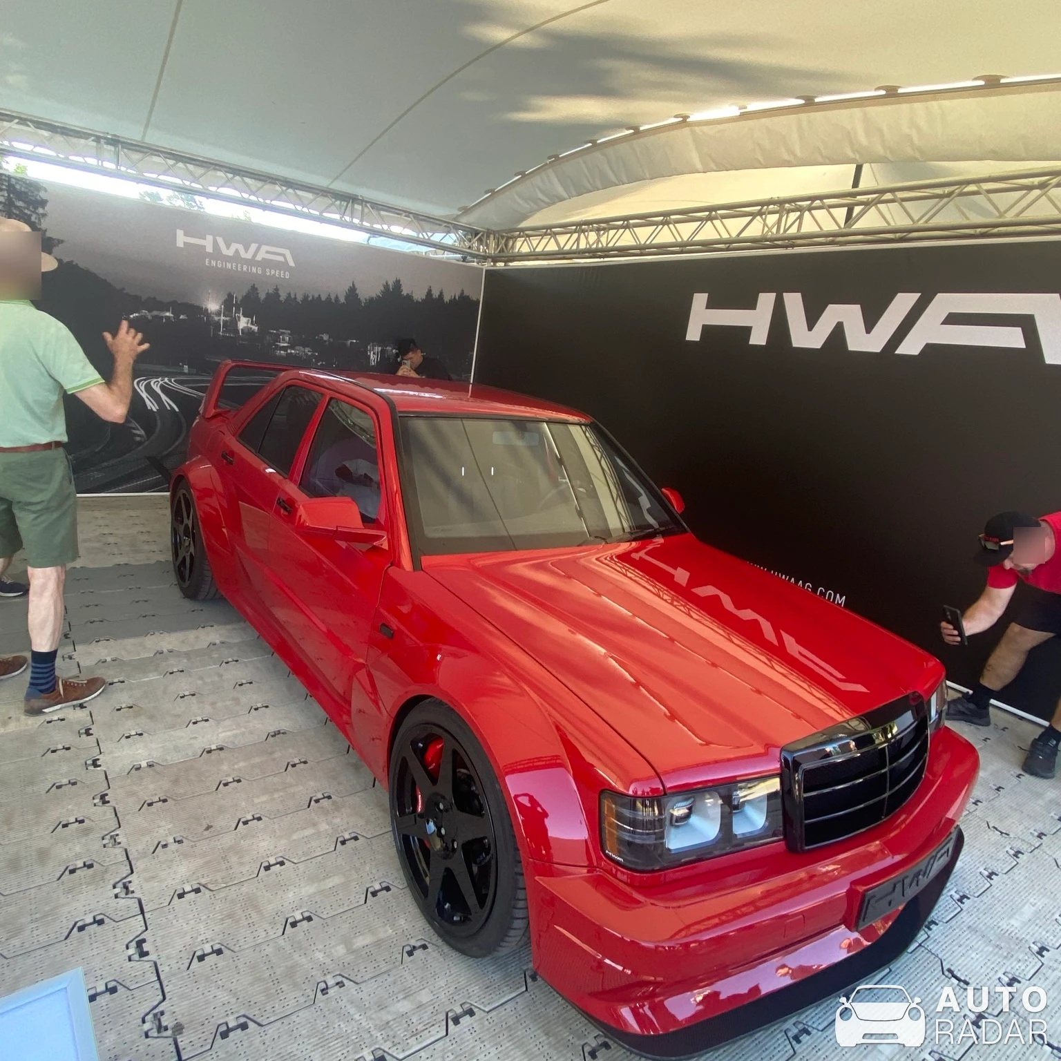 HWA Evo spotted in Worthing