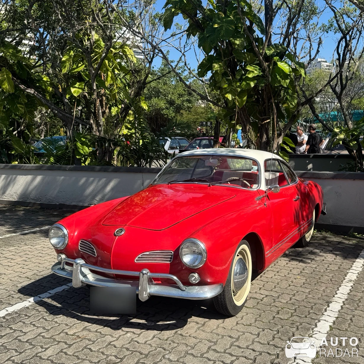 Volkswagen Type 14 Karmann-Ghia spotted in Rio de Janeiro